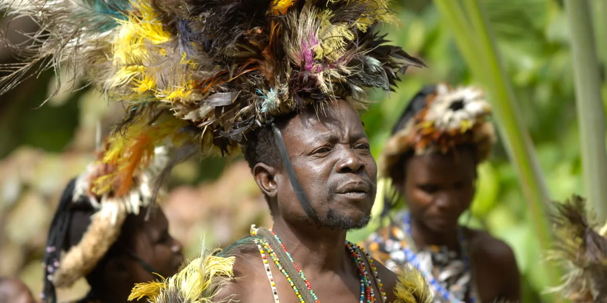 Malawian people in conversation